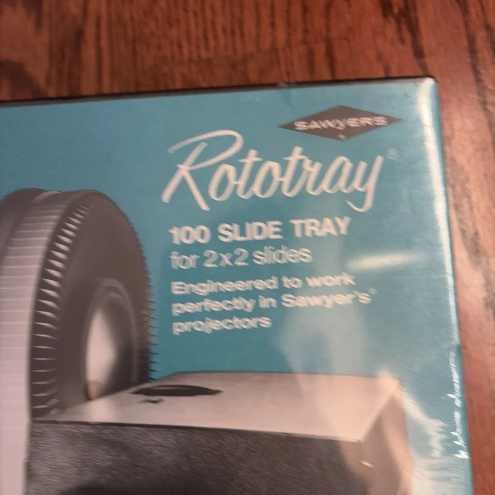 Sawyers Rototray 100 Slide Tray For 2x2‎ Slides Sawyer's Projectors New Sealed